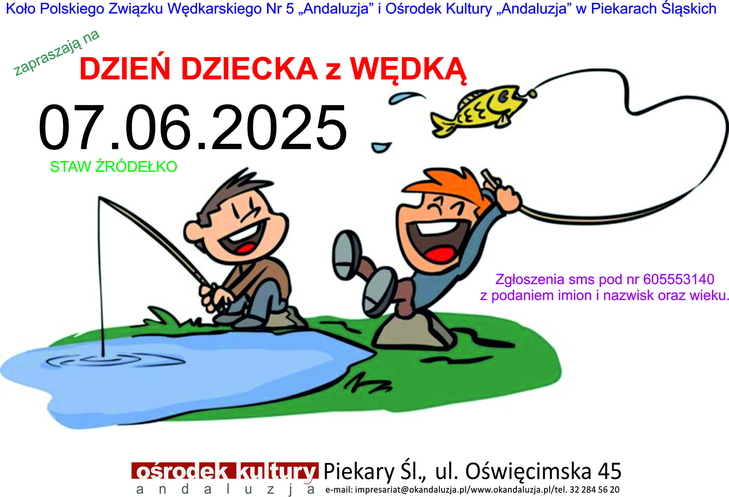 DZIEŃ DZIECKA Z WĘDKĄ